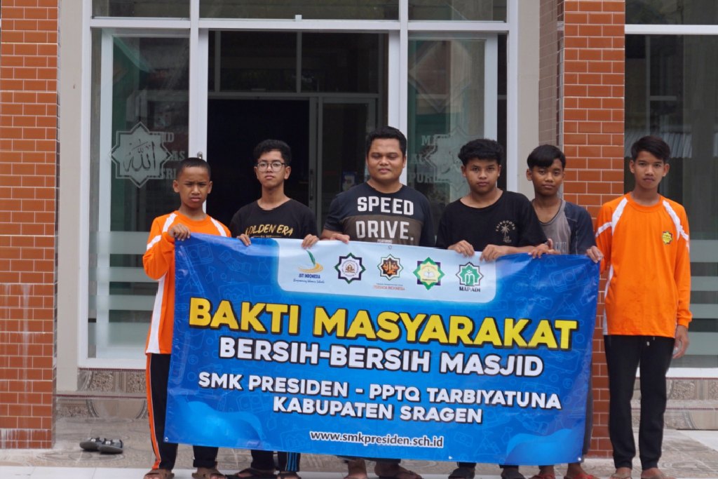 BAKTI UNTUK MASYARAKAT DARI SMK PRESIDEN